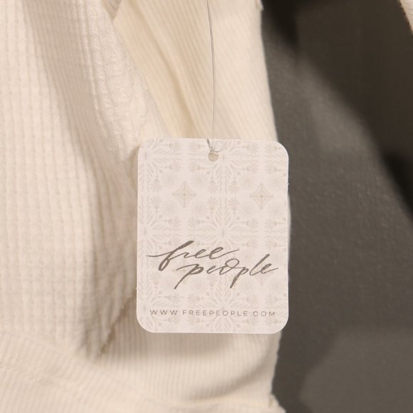 NWT Free People X Revolve Santa Clara Thermal in Alabaster - Picture 5 of 16